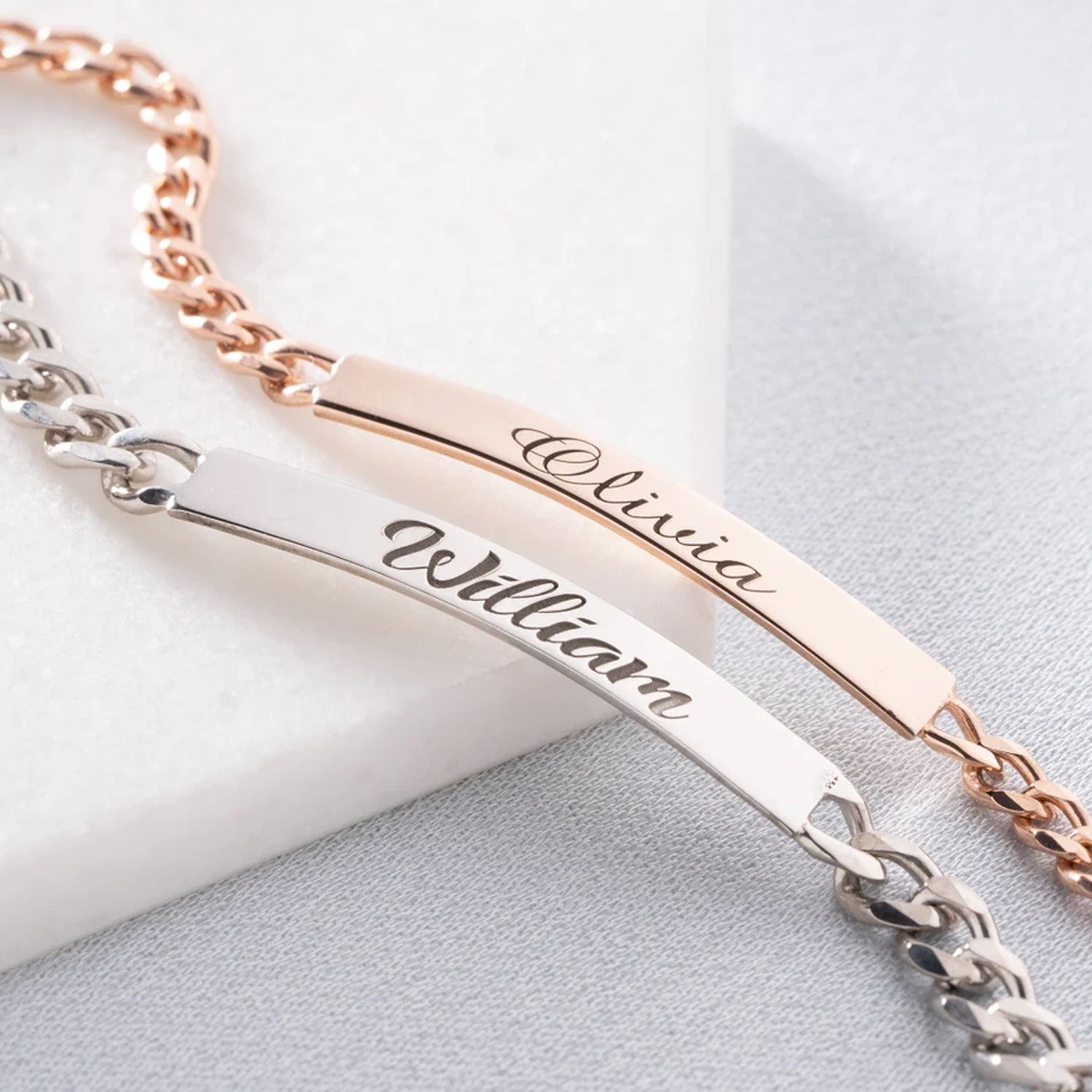 Personalized Bar, Name, Stacking, Coordinates Bracelet Bridesmaid Gift For  Her | eBay